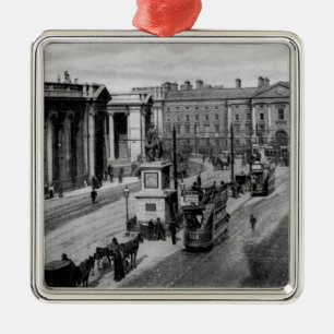 College Green, Dublin, c.1900 Metal Tree Decoration