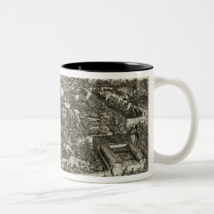 College Henri IV and the Lycee Napoleon, 1864 Two-Tone Coffee Mug