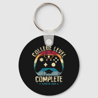 College Level Complete Cl Of 2026 Gamer Graduation Key Ring