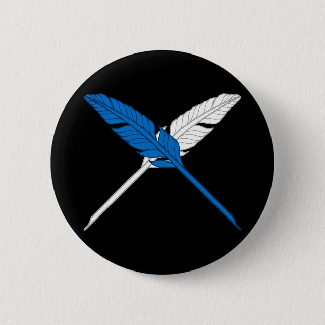 College of Saint Monica Populace Badge Button (Front)