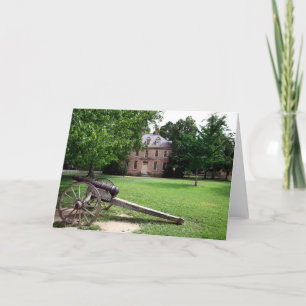 College Of William And Mary Blank Greeting Card