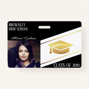 College or High School Reunion ID Badge