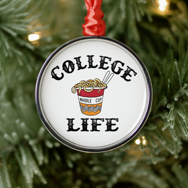 College Ramen   Metal Tree Decoration (Tree)