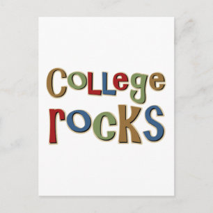 College Rocks Postcard