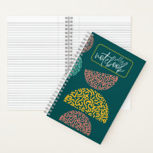 College ruled Hard Cover notebook