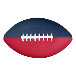 College Sports Team Colours Navy Blue/Red Football