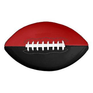 College Sports Team Colours Red/Black Football