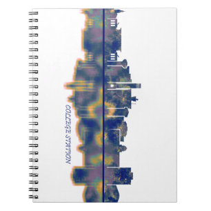 College Station Skyline Notebook