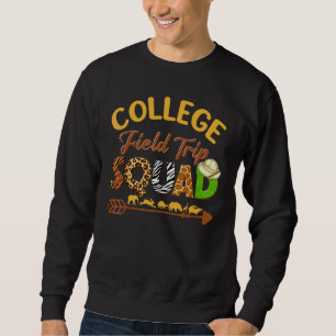 College Students School Zoo Field Trip Squad Match Sweatshirt