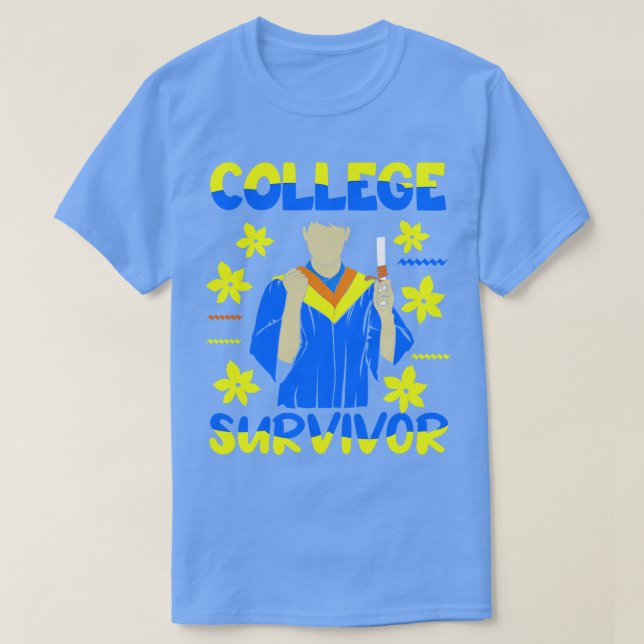 College Survivor T-Shirt (Design Front)