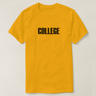 College T-shirt