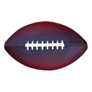 College Team Colours Blue/Red Mix Football