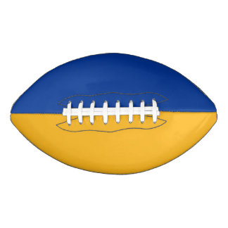 College Team Colours Blue/Yellow Gold Football