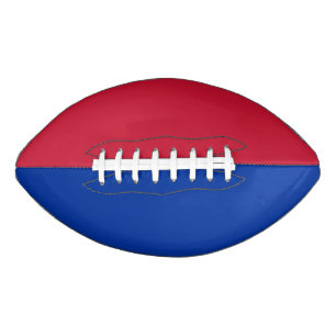 College Team Colours Red/Blue Football