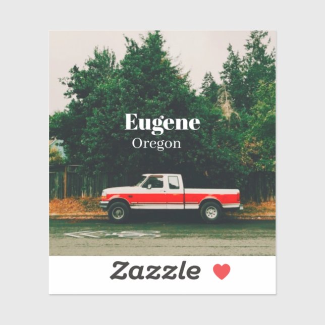 College town of Eugene - Oregon (Sheet)