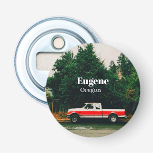 College town of Eugene - Oregon Bottle Opener