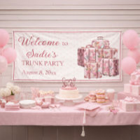 College Trunk Party Vintage Suitcases Welcome