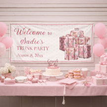 College Trunk Party Vintage Suitcases Welcome