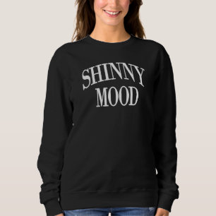 College Typography Quotes Positive Slogan Shinny M Sweatshirt