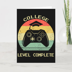 College University Graduation Level Complete Video Card