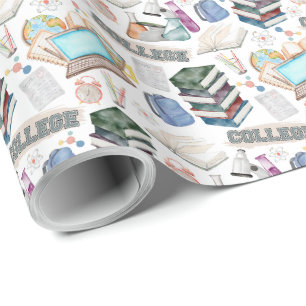 College Wrapping Paper