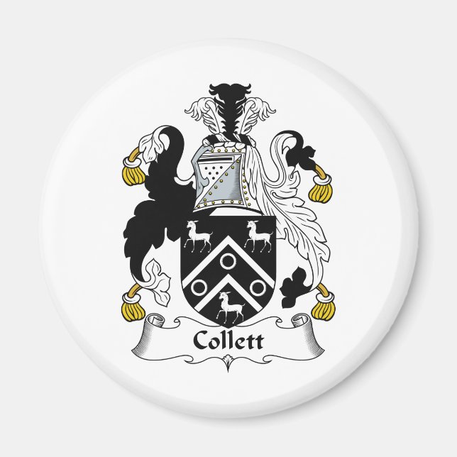 Collett Family Crest Magnet (Front)