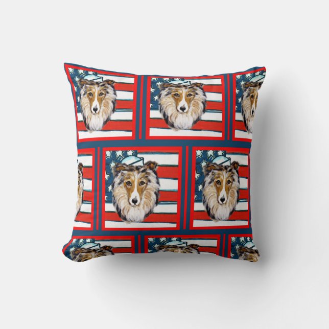 Collie    cushion (Front)
