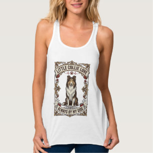 Collie Dog Lover Shirt with Vintage Engraving Quot