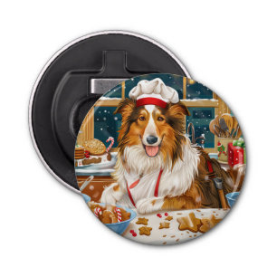 Collie Holiday Baking: Festive Christmas Bottle Opener