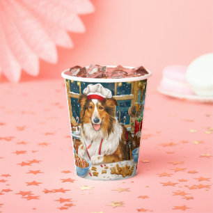 Collie Holiday Baking: Festive Christmas Paper Cups