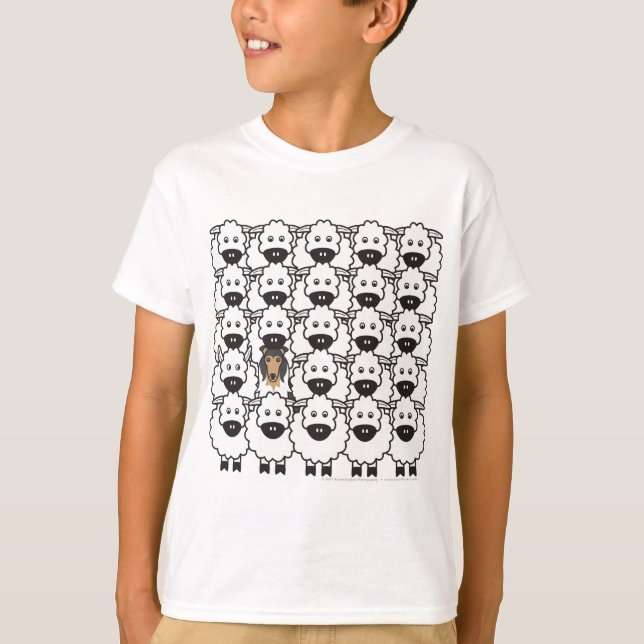 Collie in the Sheep T-Shirt (Front)
