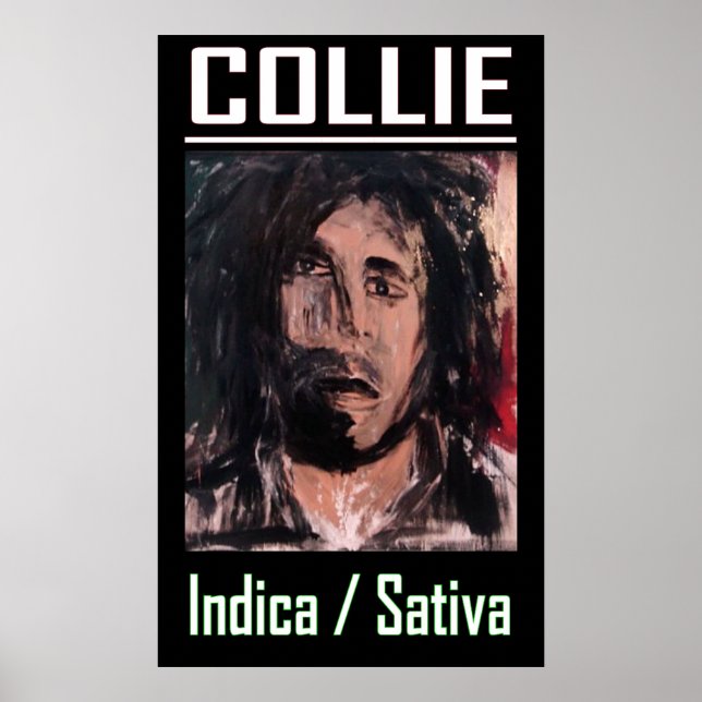 COLLIE INDICA SATIVA POSTER (Front)