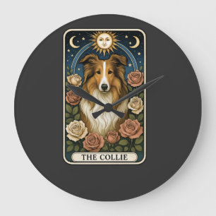 Collie Large Clock