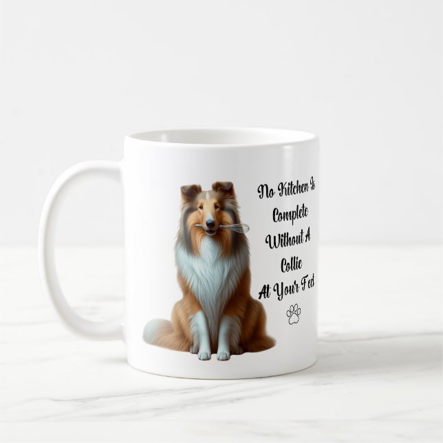 Collie mug (Left)