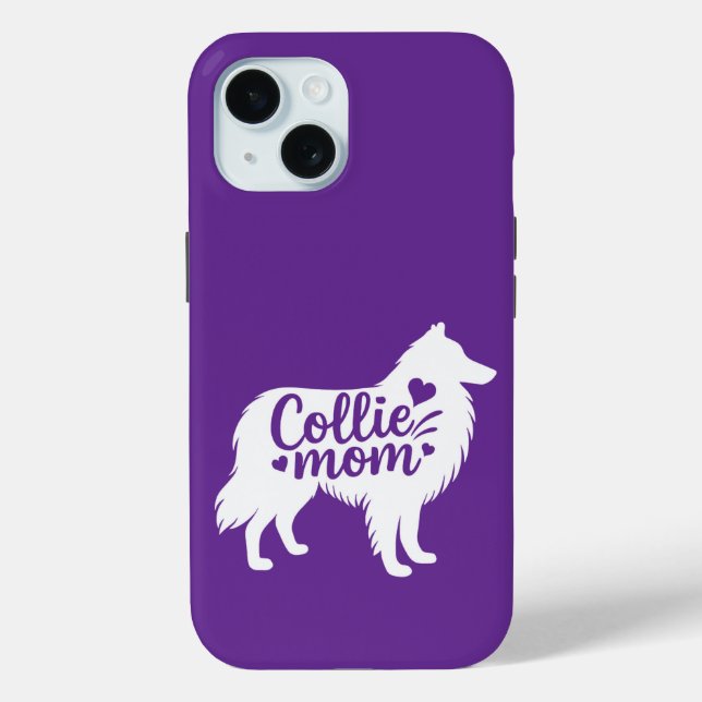 Collie Mum Cell Phone Case (Back)