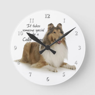 Collie Mum Clock