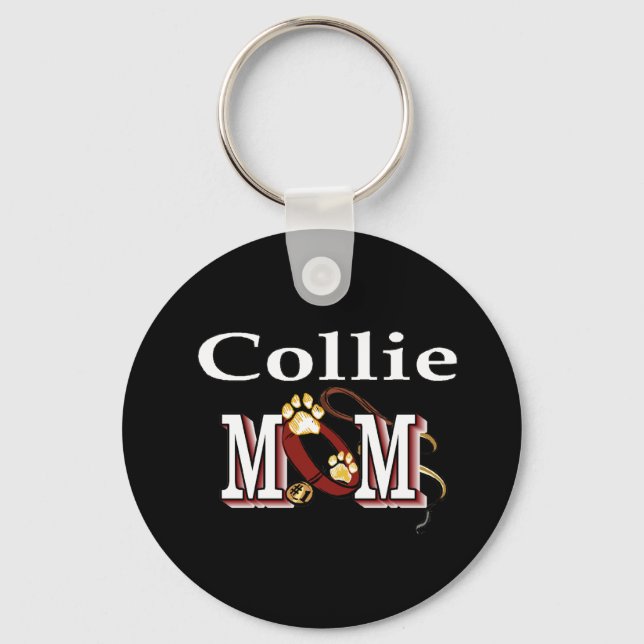 collie mum Keychain (Front)