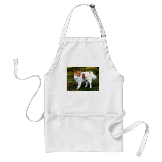 Collie on Lawn Standard Apron (Front)