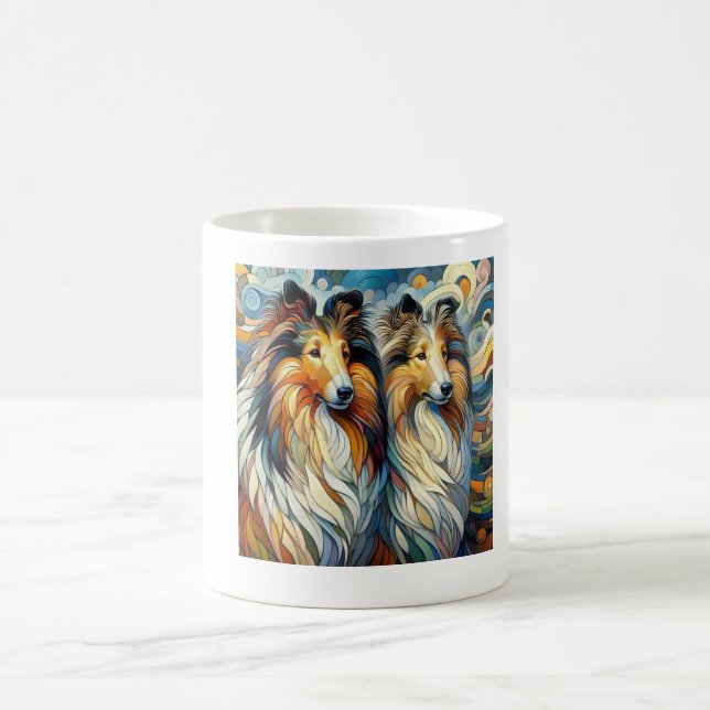 Collie Paw Casso Coffee Mug (Center)