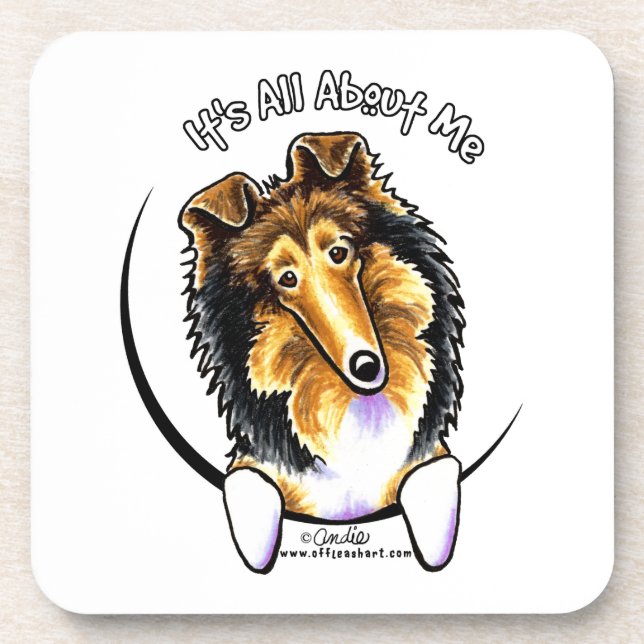 Collie Sheltie IAAM Coaster (Front)