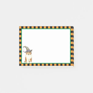 Collie Witch Post-it Notes
