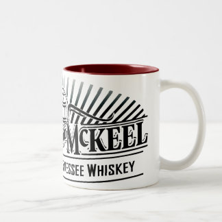 Collier and McKeel Logo Two-Tone Coffee Mug
