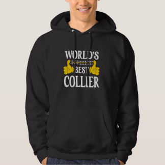 Collier Surname Team Family Last Name World's Best Hoodie