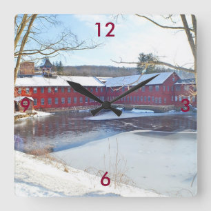 Collins Company Wall Clock