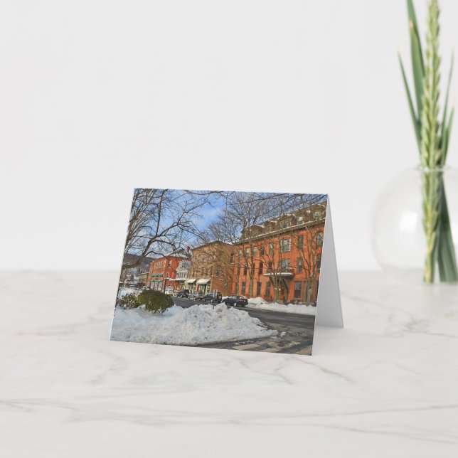 Collinsville Connecticut Notecard (Front)