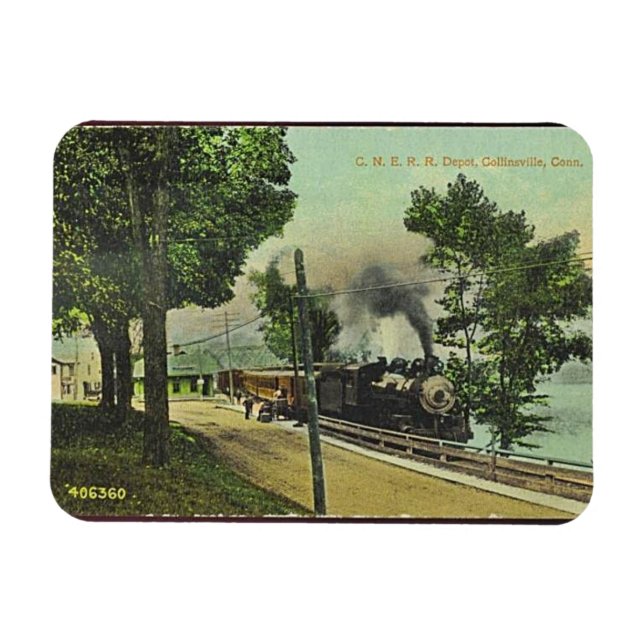Collinsville Depot Magnet (Horizontal)