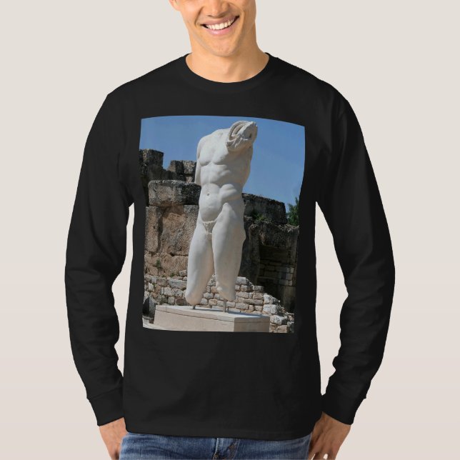 Collosal Torso Statue Hadrianic Bath Of Aphrodisia T-Shirt (Front)