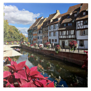 Colmar Alsace France photograph Tile