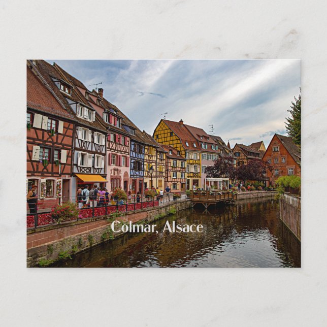 Colmar, Alsace, France scenic photograph Postcard (Front)