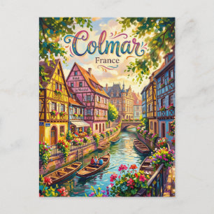 Colmar France Postcard